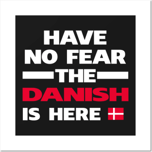 No Fear Danish Is Here Denmark Posters and Art